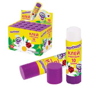 Клей-карандаш  Юнландия 10 г. арт.271137